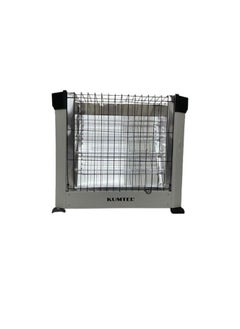 Kumtel Quartz electric room heater with four candles, capacity 2200 watts, 2200.0 watts, KS2760, silver/black 