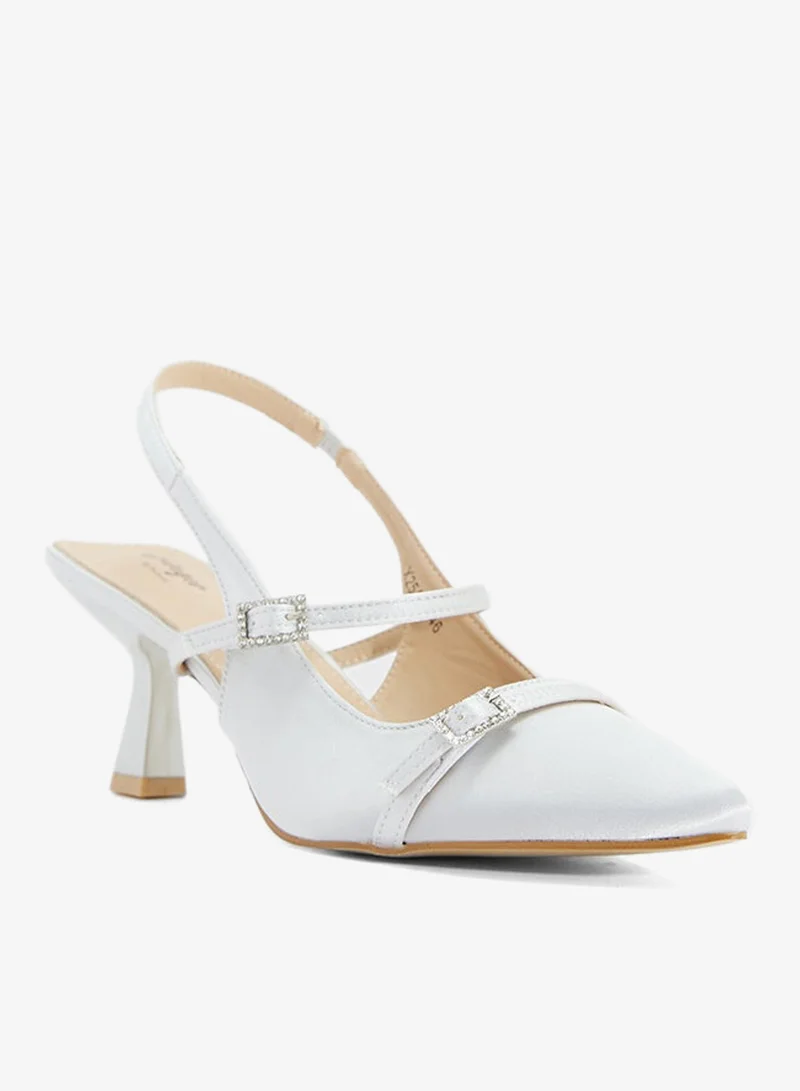 Ginger Sling Back Heeled Pump