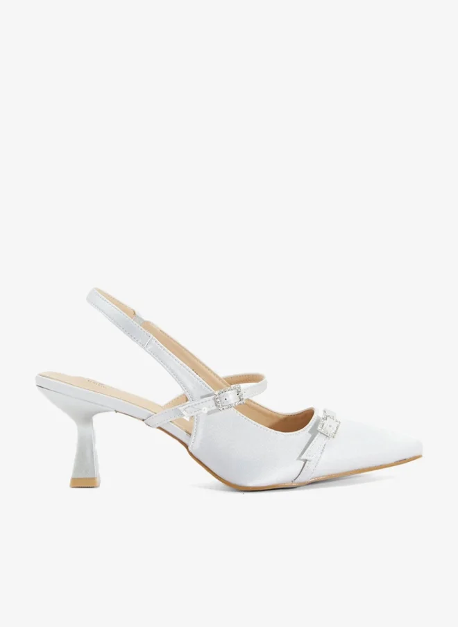 Ginger Sling Back Heeled Pump