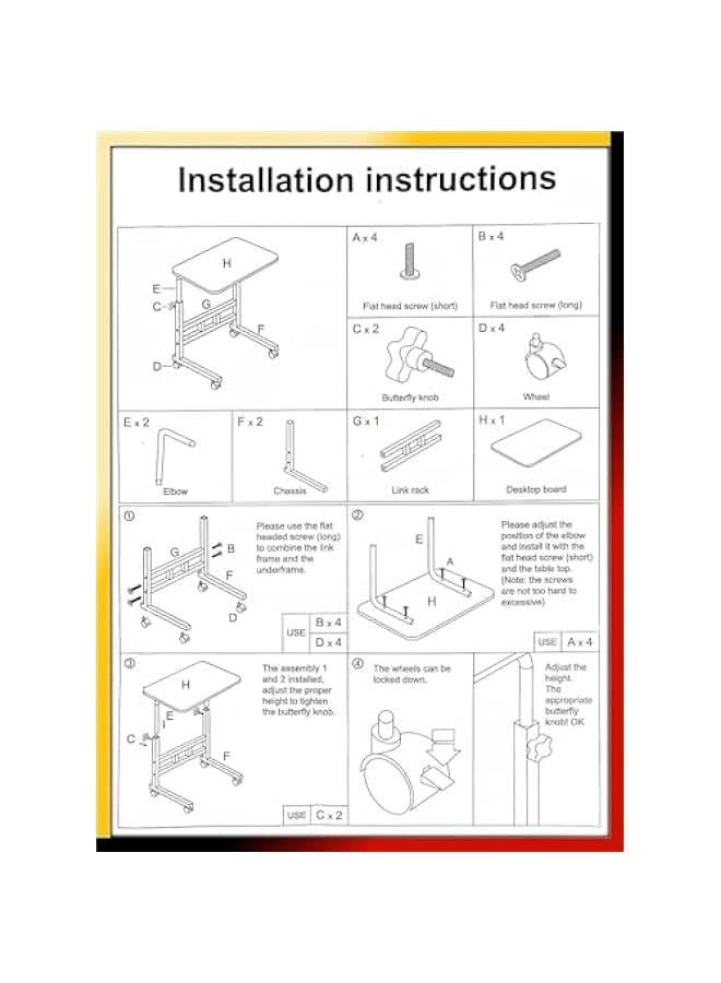 تراسل مكتب كمبيوتر محمول بارتفاع قابل للتعديل، مناسب لغرف النوم والمنزل والمكتب للعمل والدراسة، يصلح كحامل صينية قهوة توضع فوق السرير، أو طاولة أريكة بجانب السرير (من خشب الجوز) - Image 4
