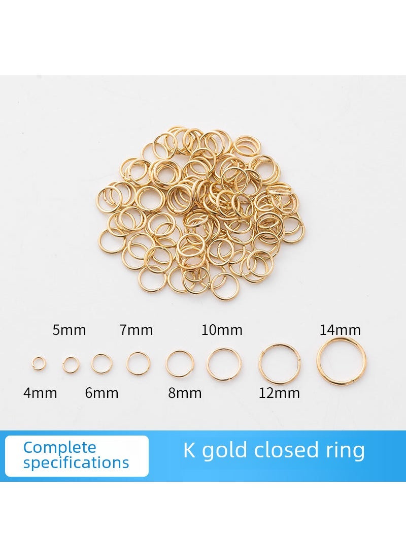 DIY Jewelry Connectors Open  Closed Jump Rings 1.0x 12mm[100 pts]