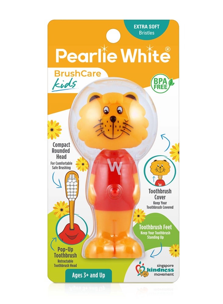 Pearlie White Kids Toothbrush &Cover - Image 1
