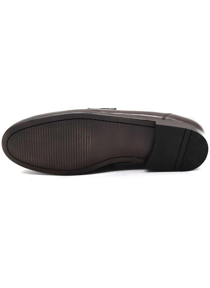 Mont Hawk - Men's Penny Lasted Genuine Leather Shoes - Image 1