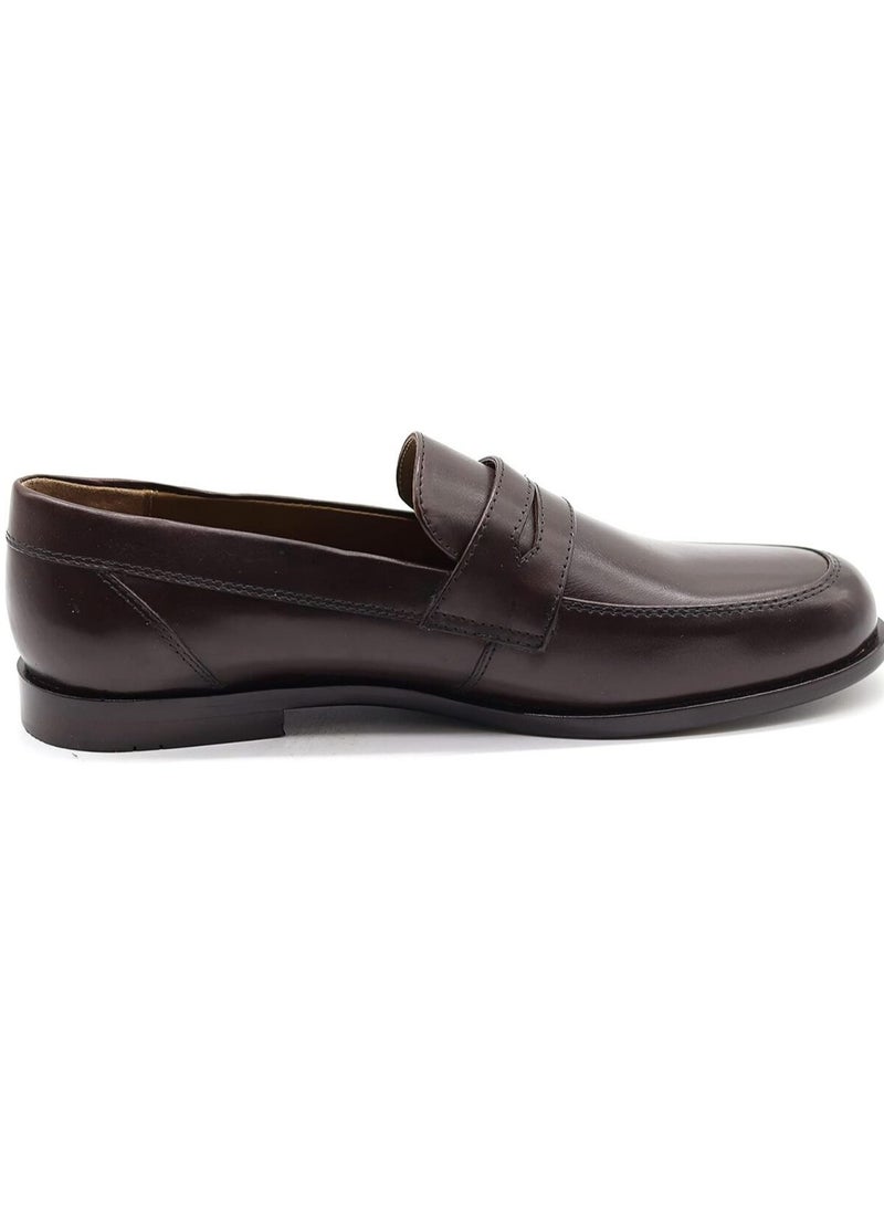 Mont Hawk - Men's Penny Lasted Genuine Leather Shoes - Image 1
