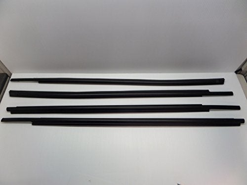 Toyota Tundra Crewmax 2007-2019 4pc Exterior Weatherstrip Belt Molding Set Genuine OE OEM - Image 1
