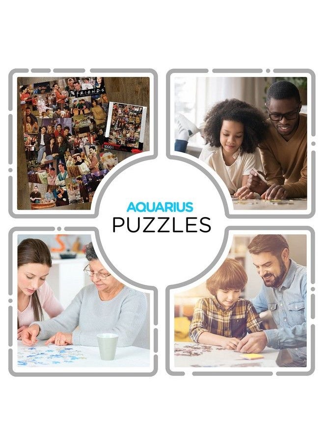 Aquarius Friends Collage Puzzle (1000 Piece Jigsaw Puzzle) Officially Licensed Friends Tv Show Merchandise & Collectibles Glare Free Precision Fit 20 X 28 Inches  - Image 5