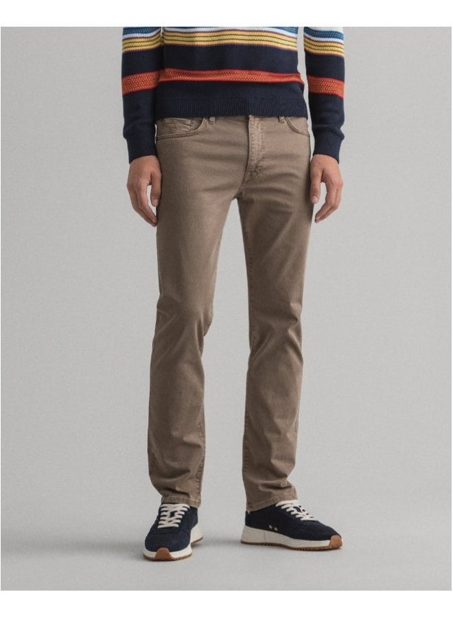 Gant Arley Regular Fit Desert Jeans - Image 3