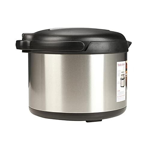 Tayama Stainless Steel Thermal Cooker,Black,5 Qt. - Image 4
