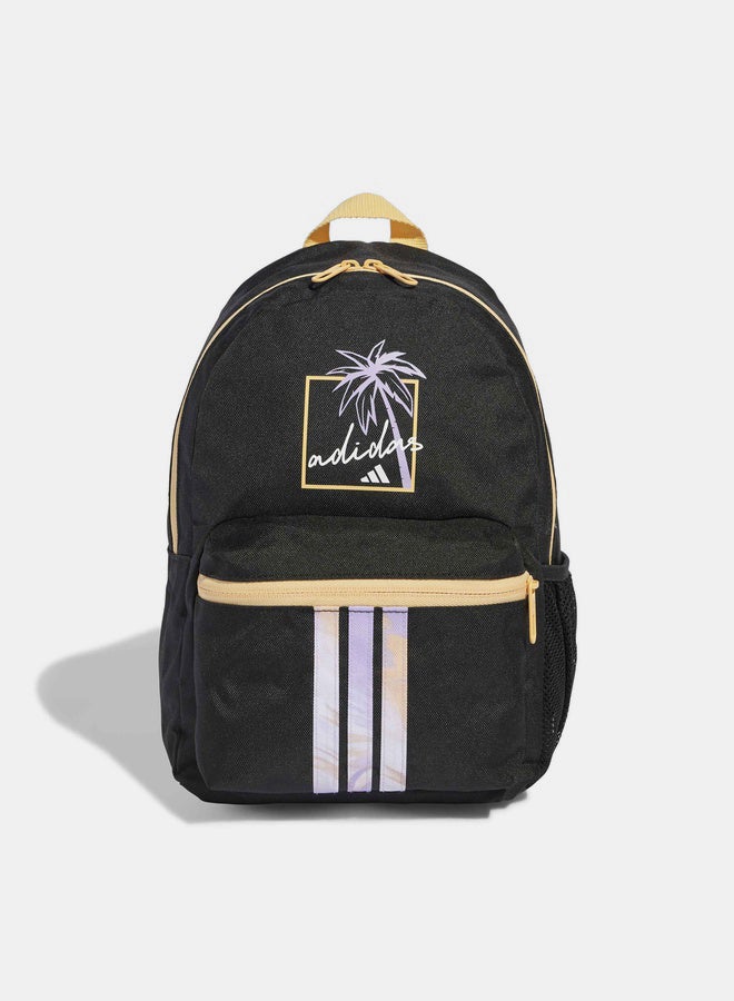 adidas Little Kids Beach Graphic Backpack - Image 1