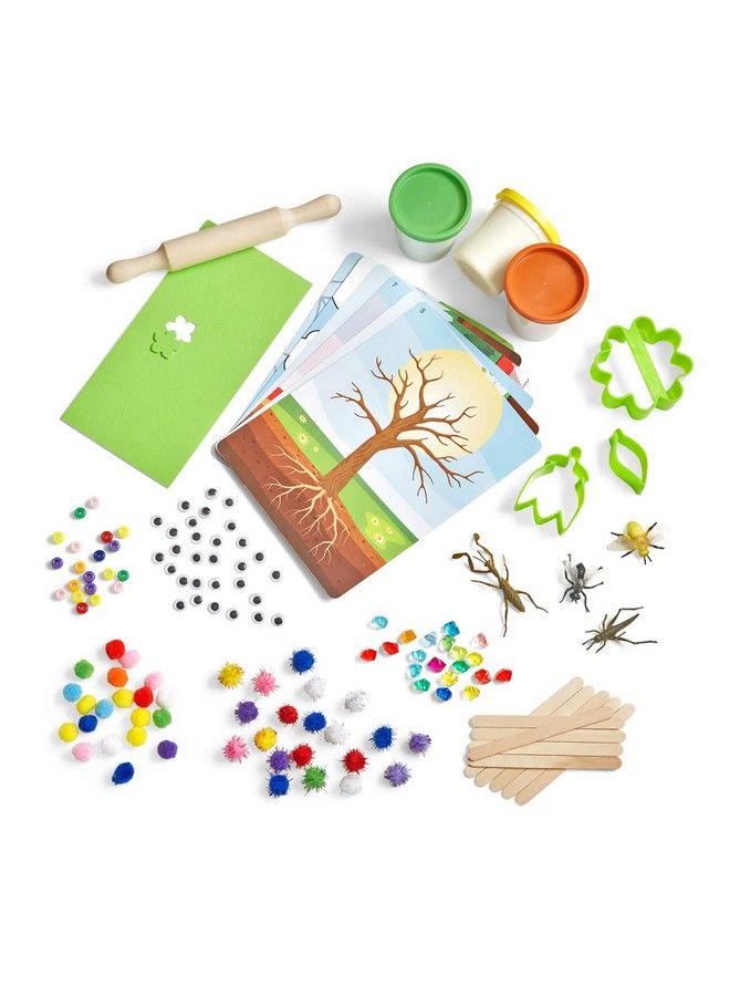 hand2mind Into The Garden Sensory Activity Kit Loose Parts Play Materials Fine Motor Skills Toys Sensory Play Toddler Sensory Bin Montessori Learning Materials Calm Down Corner Supplies - Image 5