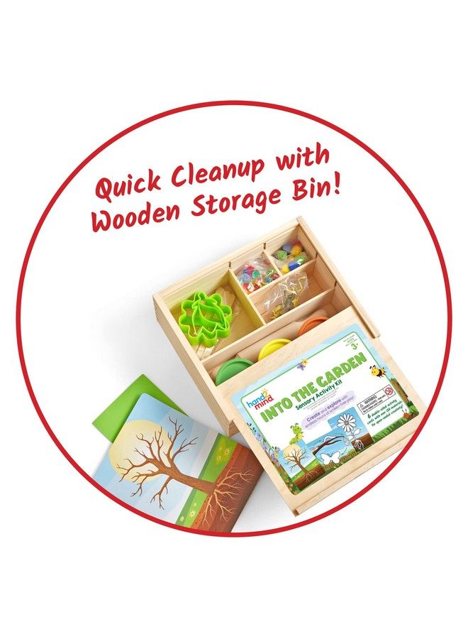 hand2mind Into The Garden Sensory Activity Kit Loose Parts Play Materials Fine Motor Skills Toys Sensory Play Toddler Sensory Bin Montessori Learning Materials Calm Down Corner Supplies - Image 3