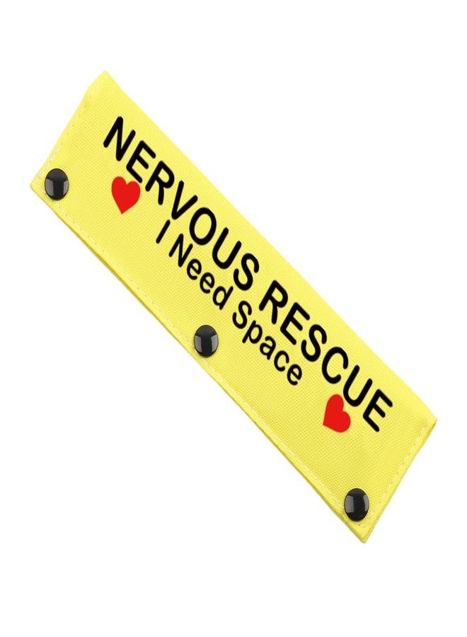 JXGZSO Epilepsy Alert Dog Leash Sleeve Emergency Medical Dog Leash Wrap Epilepsy Medical Alert Gift (N R I Need Space DLS) - Image 1