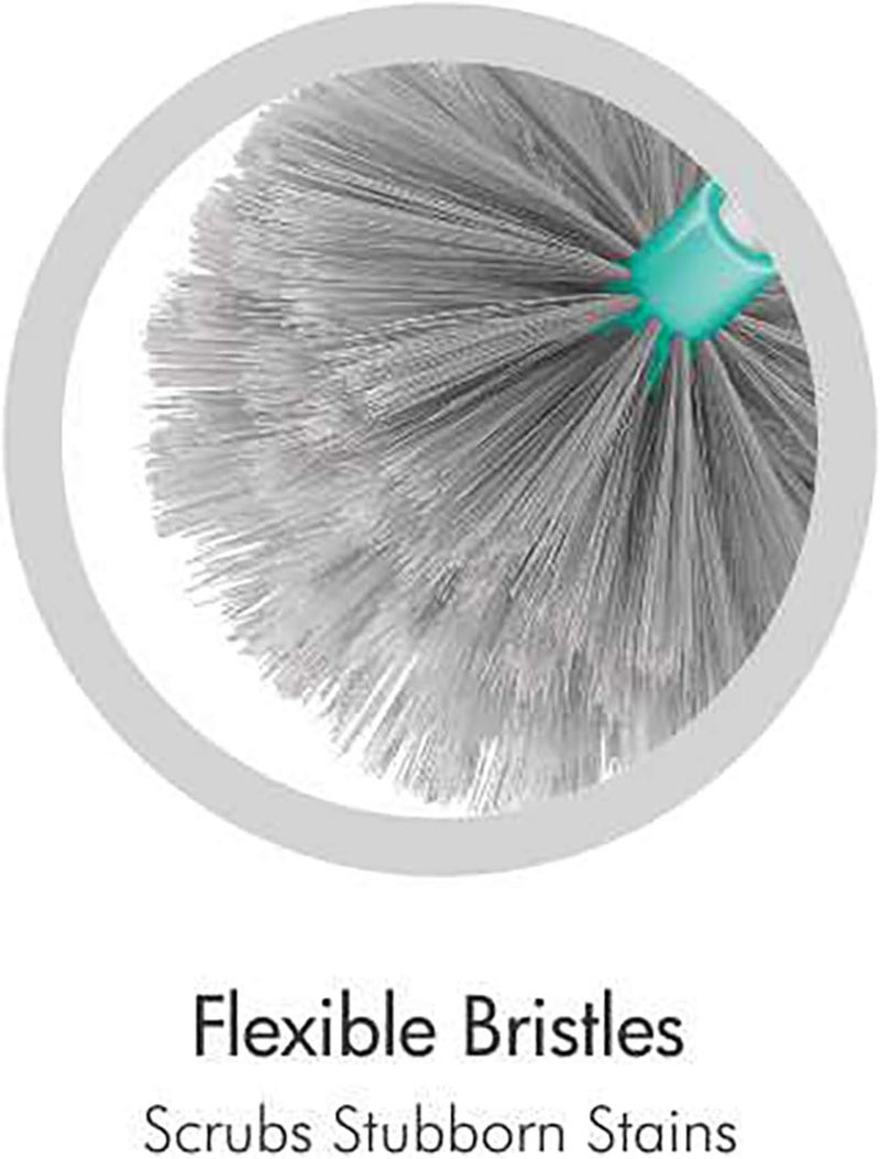 Milton Spotzero by Milton Plastic Web Blaster Jala Cleaning Broom/Brush with Long Extendable Handle and Flexible bristles (Aqua Green) - Image 1