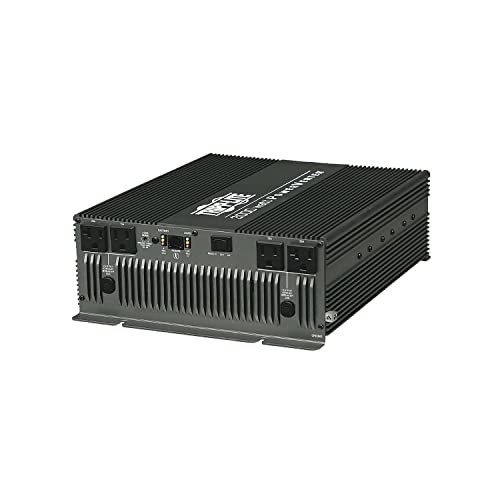 Tripp Lite Power Compact Inverter, 3000W, 12VDC, 120V, (2) 5-15R; (2) 5-20R, 4-Outlets for RVs,Trucks, Fleet Vehicles & Emergency Vehicles (PV3000HF) - Image 1