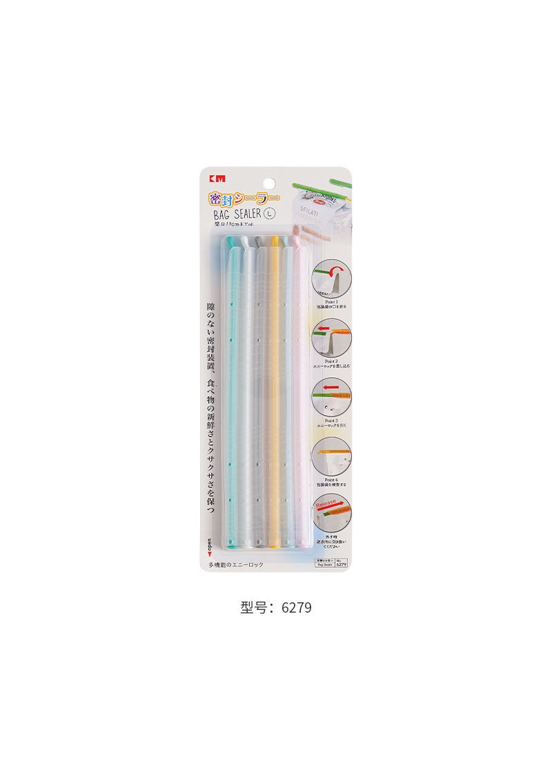 Generic - Japanese Snack Seal Clips Food Bag Sealing Sticks Item no 6279. Medium 6 - Image 1