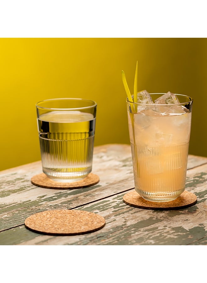 LIBBEY 6-Piece Royal Leerdam Hi-Ball Stackable Glass Set Transparent 360 ml 590012 - Image 2