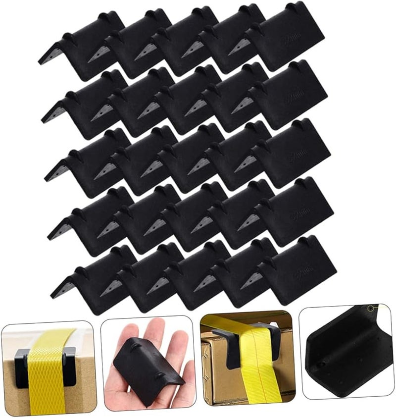 50 Pieces Clear Plastic Furniture Corner Protectors For Moving And Shipping - Image 4