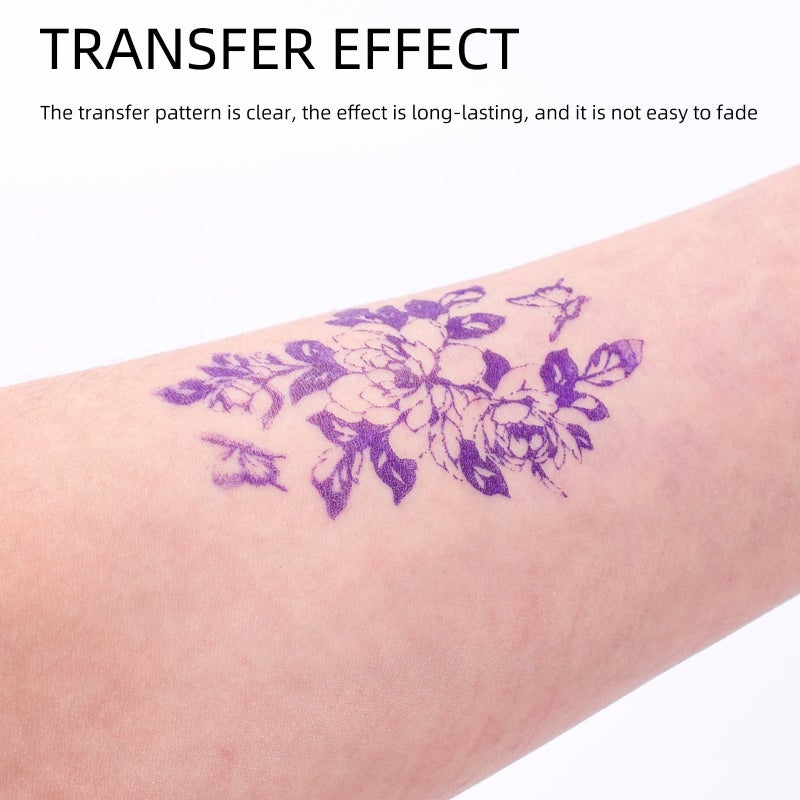 Transfer Machine Matte Hand Drawn Lines Copy Quad Hand Drawing Patterns A4 Tattooing Transfer Paper - Image 5