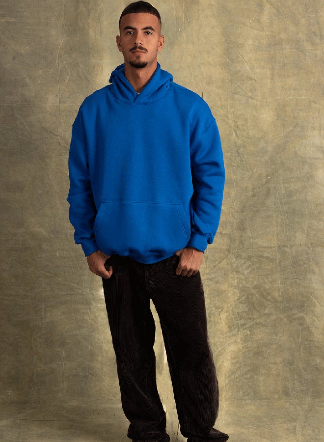 In Your Shoe Blue Basic Hoodie - Image 1