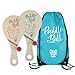 PICK A TOY Wooden Paddle Ball ToySet of 2 with Blue Carry Bag Indoor Outdoor Toy Fun and Classic Paddleball Game for Boys and Girls Party Favor Toys Ages 4 - Image 2