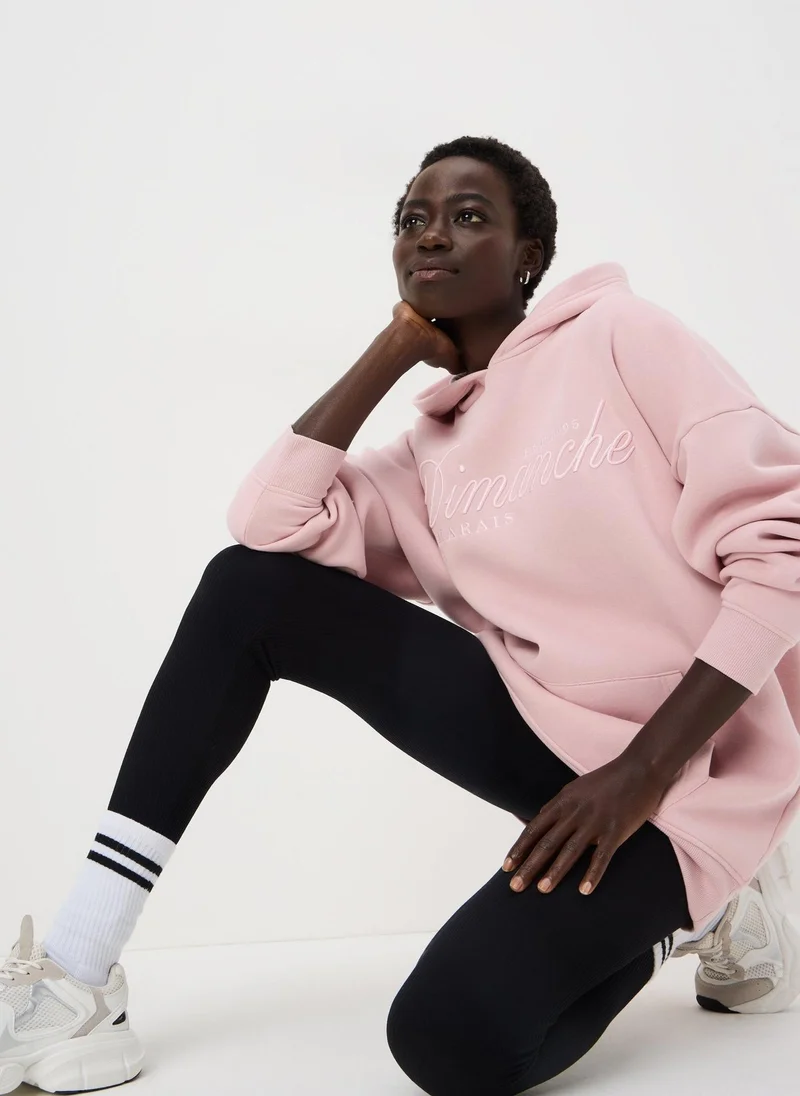 Matalan Pink Dimanche Hoodie