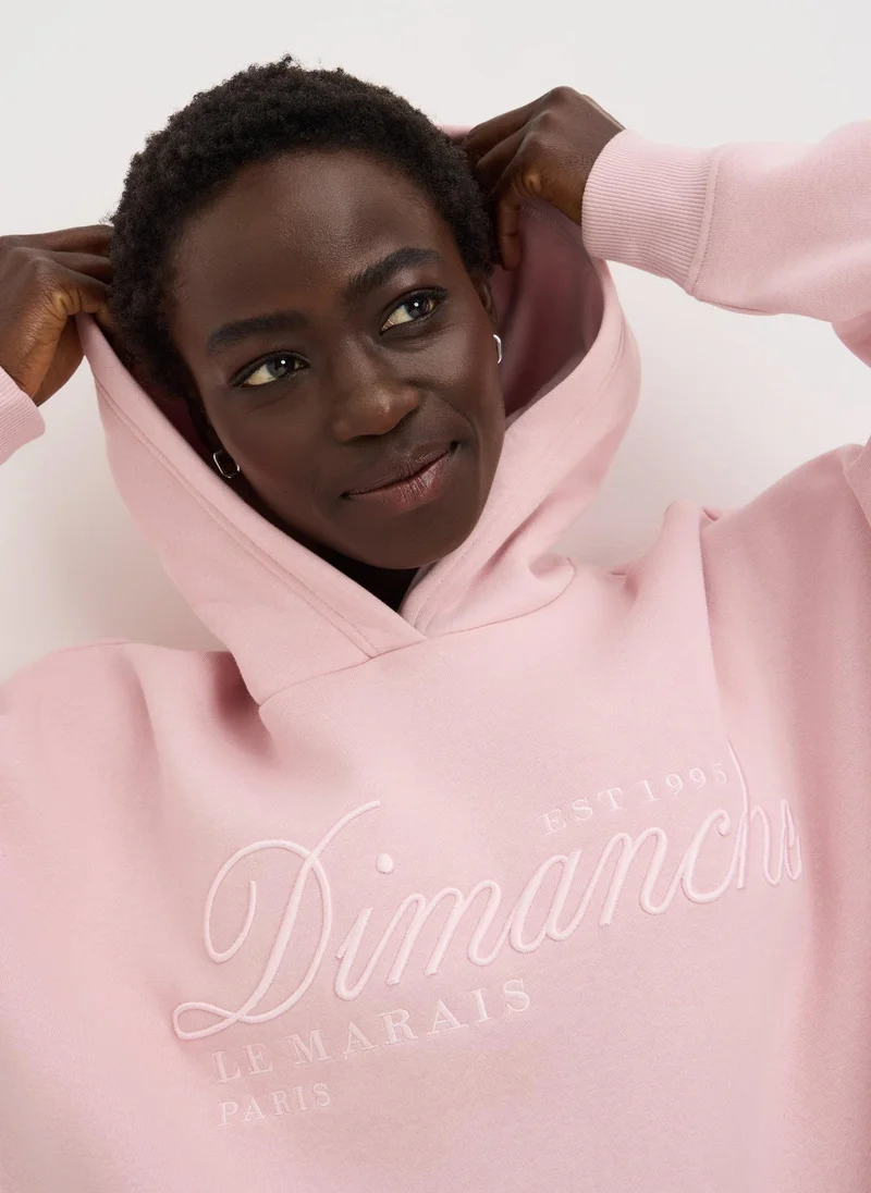 Matalan Pink Dimanche Hoodie