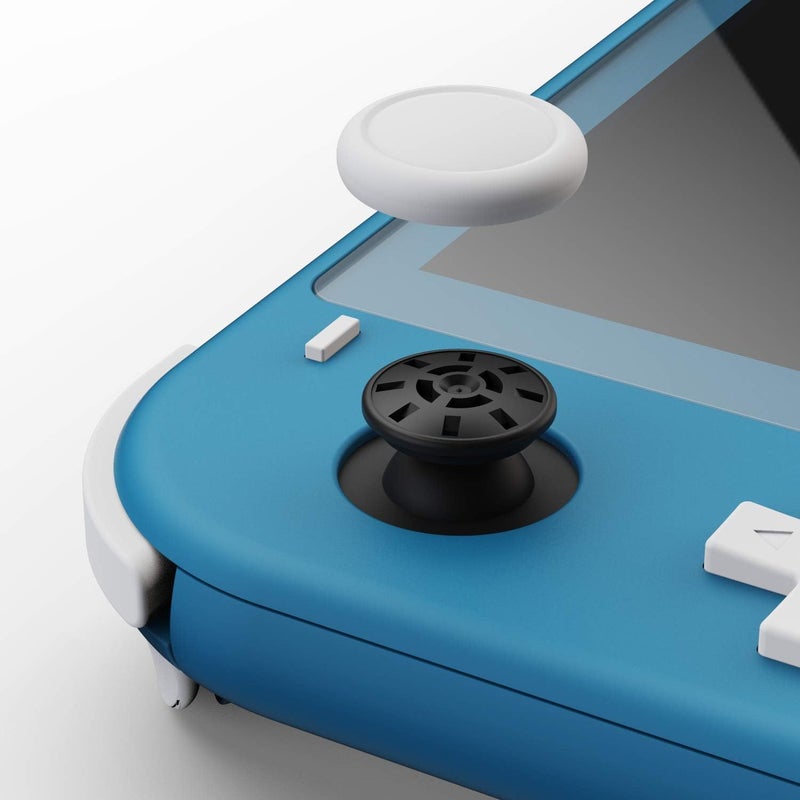 Skull & Co. Replacement Joystick Covers for Switch Lite (Repair Parts) - Lite Gray - Image 2