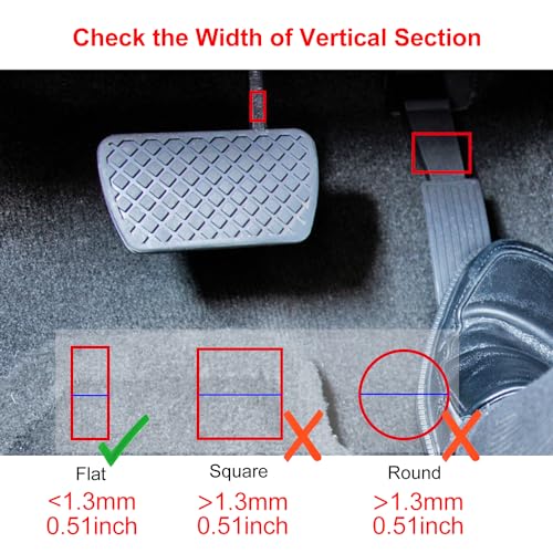Tanbupu Anti-Theft Car Brake Clutch Lock Stainless Steel Safety Tool Heavy Duty Auto Car Brake Lock with 3 Keys - Image 4