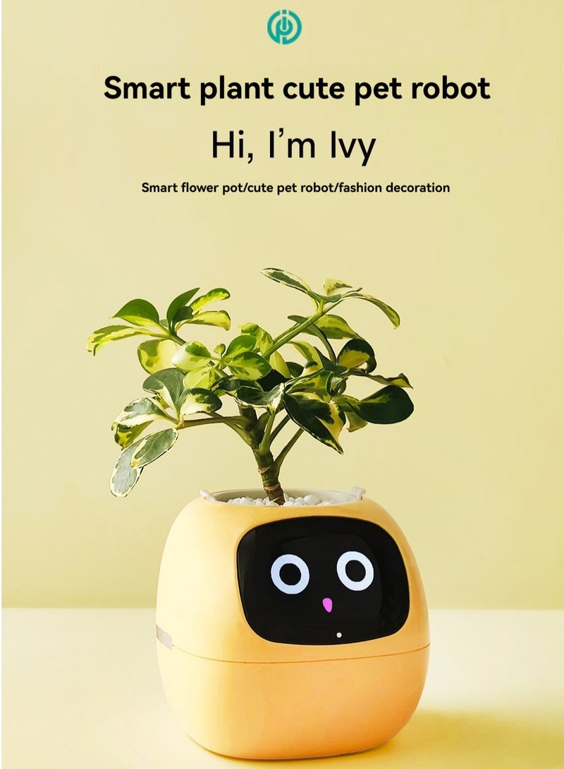 Ivy AI Plant Care Pet Robot – Smart Expression Assistant  Desktop Interactive Toy - Image 2
