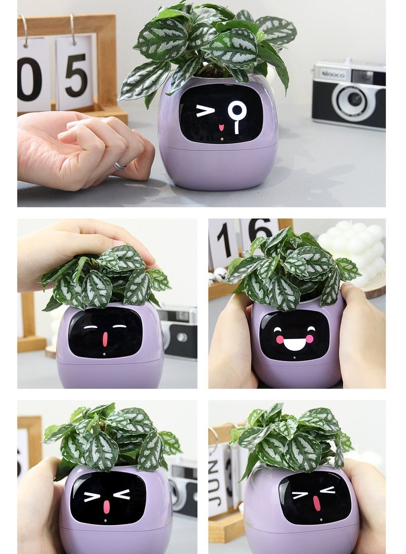 Ivy AI Plant Care Pet Robot – Smart Expression Assistant  Desktop Interactive Toy - Image 3
