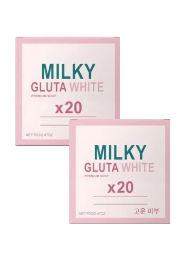Gluta White X20 Premium Soap 75gm  2 Pieces