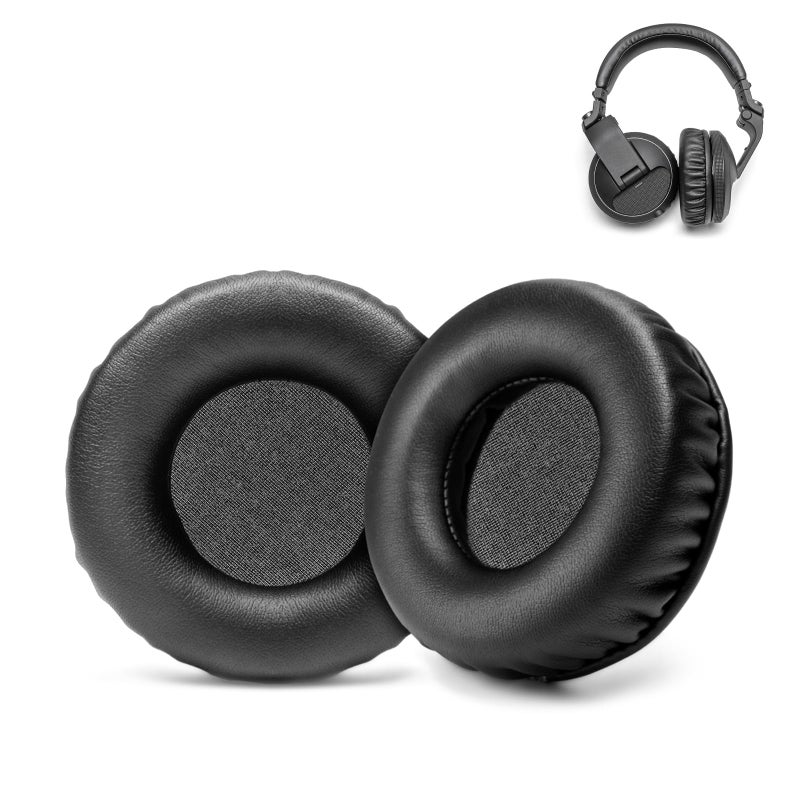 Voarmaks HDJ X5 X7 X10 Replacement Ear Pads Compatible with Pioneer HDJX7 HDJX5 HDJX10 DJ Headphones Premium Protein Leather Memory Foam Ear Cushions - Image 2