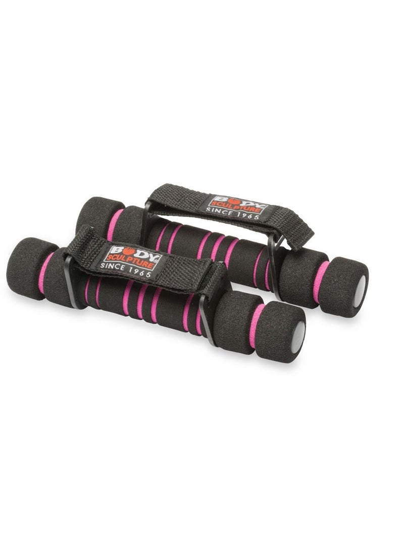 BODY SCULPTURE - Body Sculpture Dumbbell Black and Purple 900g - Image 1