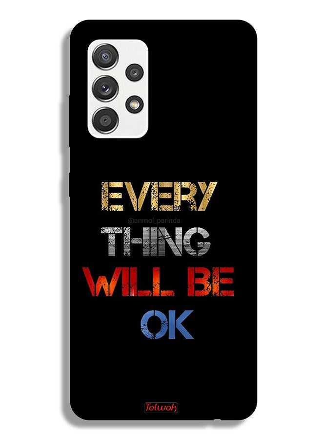 Tolwak Samsung Galaxy A32 5G Protective Case Cover Everything Will Be Ok - Image 1
