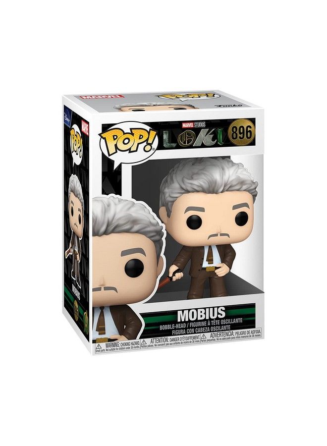 Funko Pop! Marvel: Loki Mobius Vinyl Bobblehead - Image 3