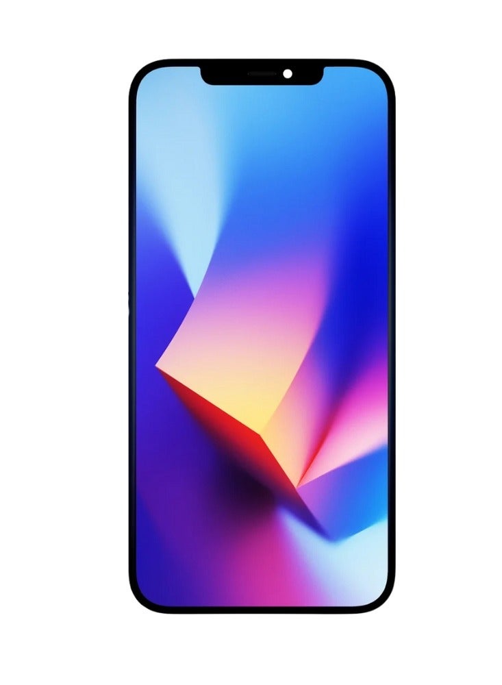 جي كي شاشة LCD لهاتف ابل ايفون 12 برو ماكس باللون الأسود - Image 2