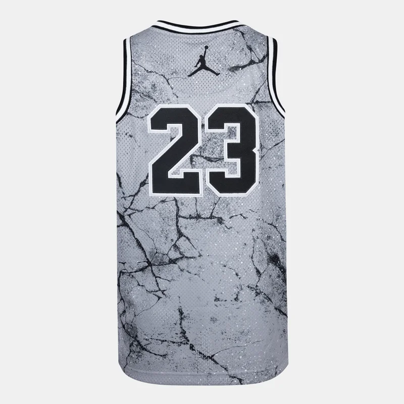 Jordan Grey Kids' 23 Striped Jersey Top  | Best Price UAE