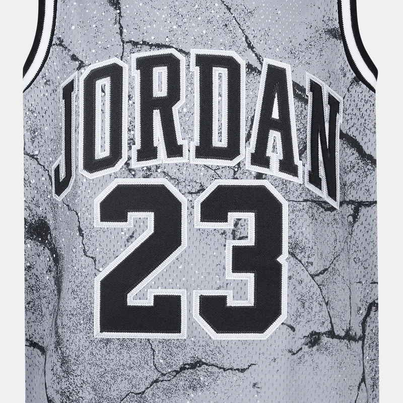 Jordan Grey Kids' 23 Striped Jersey Top  | Best Price UAE