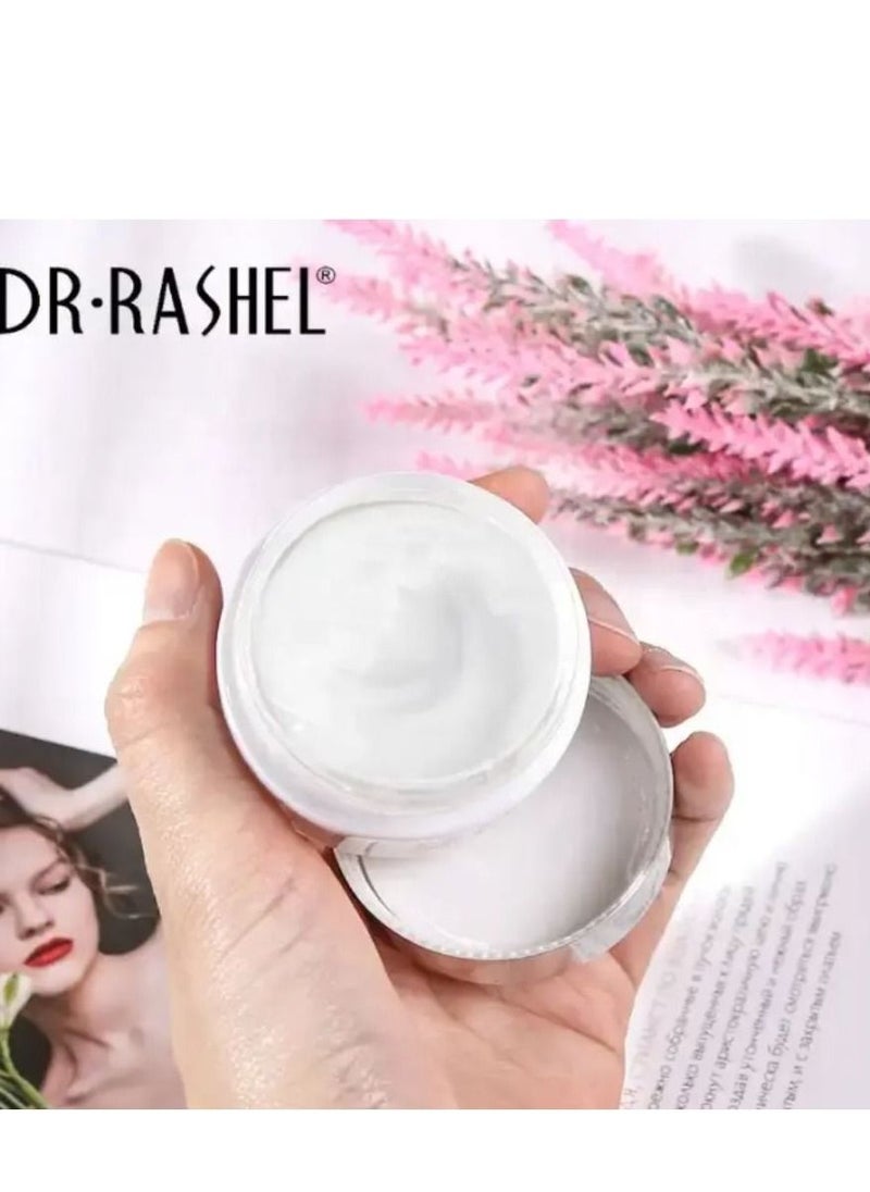 RASHELL Whitening day cream For Face With Arbutin And Niacinamide White/Pink/Silver 50grams  - Image 3