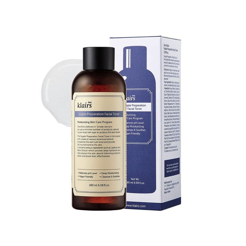 Klairs Supple Preparation Facial Toner (180ml) - Image 1