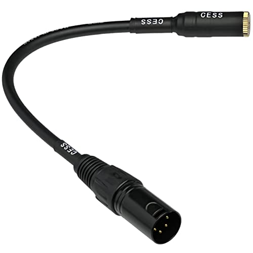 CNCESS 4-Pin XLR Male to 4.4mm Balanced Female Headphone Adapter Cable, 5-Pole TRRRS Jack, 6 Inch - Image 3