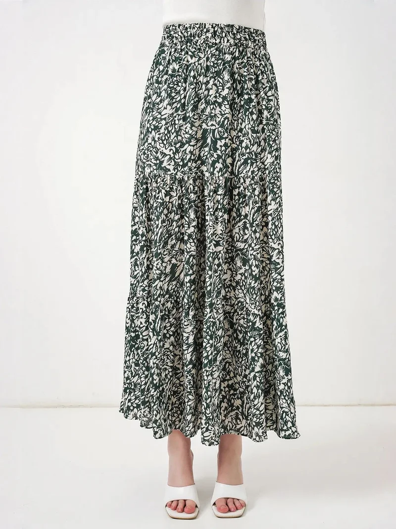 بيغ دارت BDART Maxi Patterned Relaxed Fit Skirt