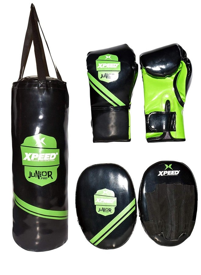 XpeeD Junior Boxing Kit | Punching Bag with 2 Gloves,Focus Pads for Kids (3 to 9 Years) - Image 1
