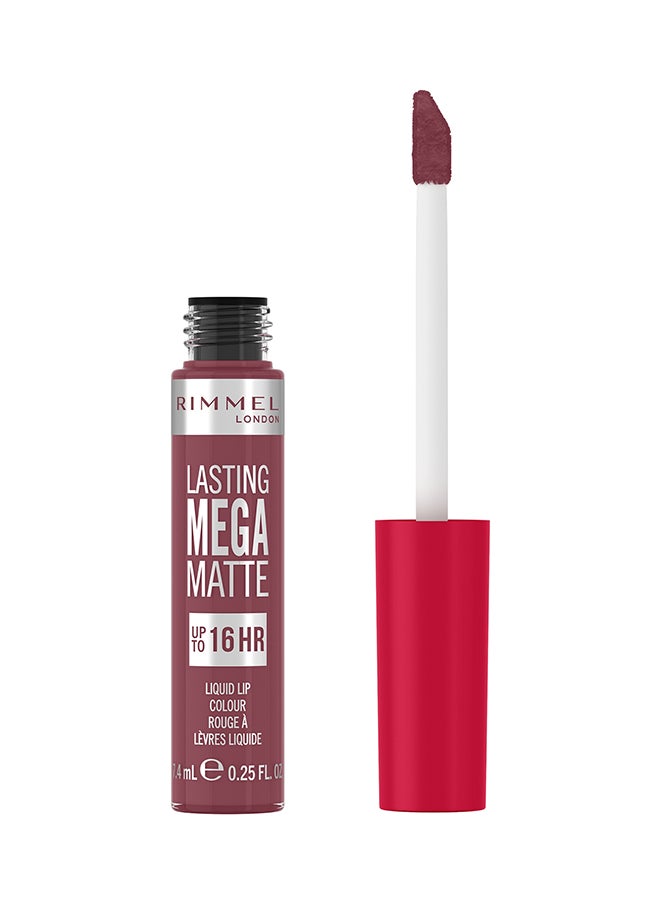 RIMMEL LONDON Lasting Mega Matte Liquid Lipstick  900  Ravishing Rose  - Image 1