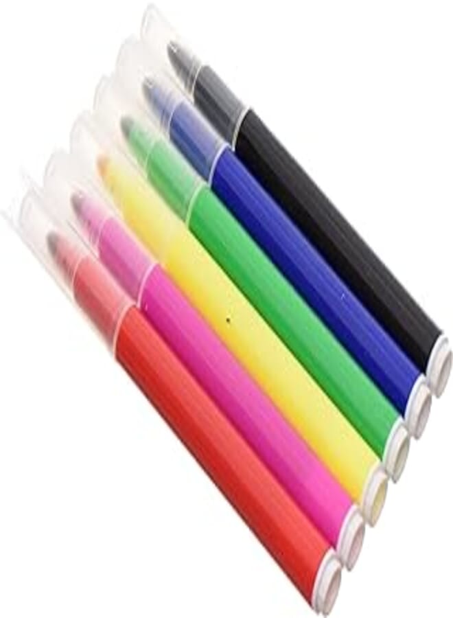 Molin rcp200-06 jumpo coloring pen pack of 6 colors - multi color