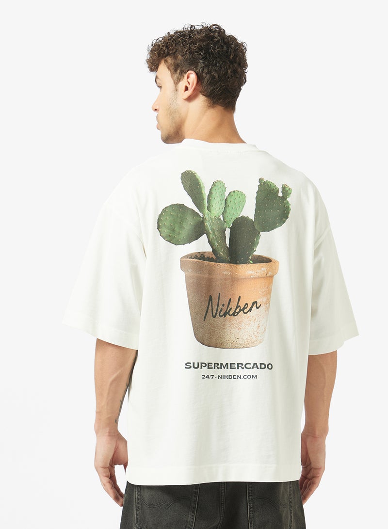 NIKBEN HOUSEPLANT BOXY T-SHIRT - Image 1