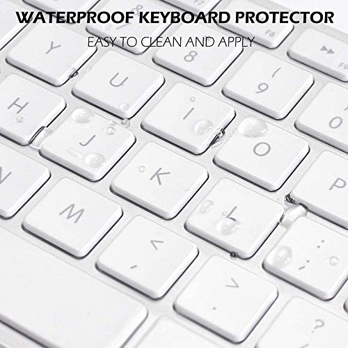 OJOS Ultra Thin TPU Keyboard Cover Skin for Apple iMac Keyboard Numeric Keypad Wired USB A1243 (NOT FIT Magic Keyboard) Full Size Numeric Keypad Protector (Transparent Clear) - Image 5