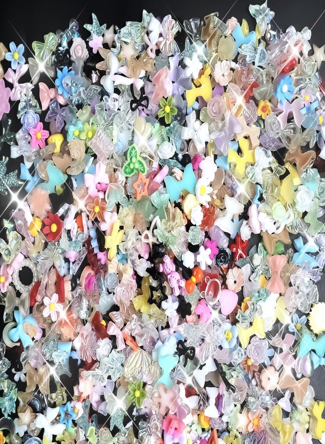 Lifextol 500pc Nail Charms for Women Nail Gems Rhinestones for Nails Decoration-A - Image 3