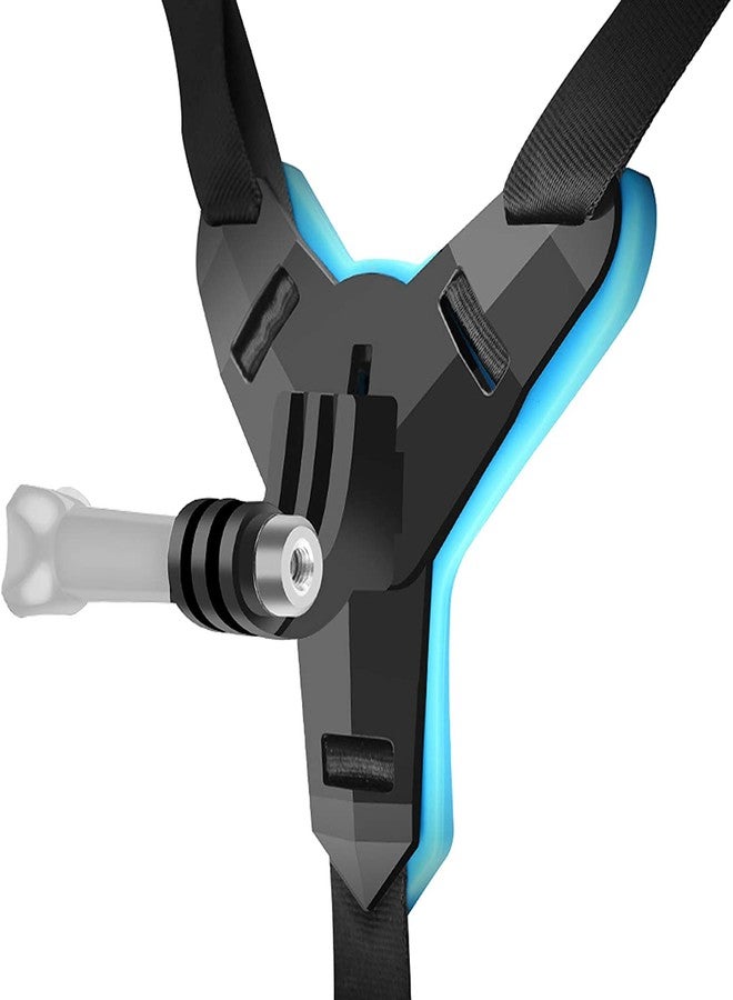 OAHU Motorcycle Helmet Strap Full Face Front Chin Mount for GoPro Hero 10 Hero 9/8/7/6/5 DJI Osmo Action and Most Sports Action Cameras (Basic) - Image 2