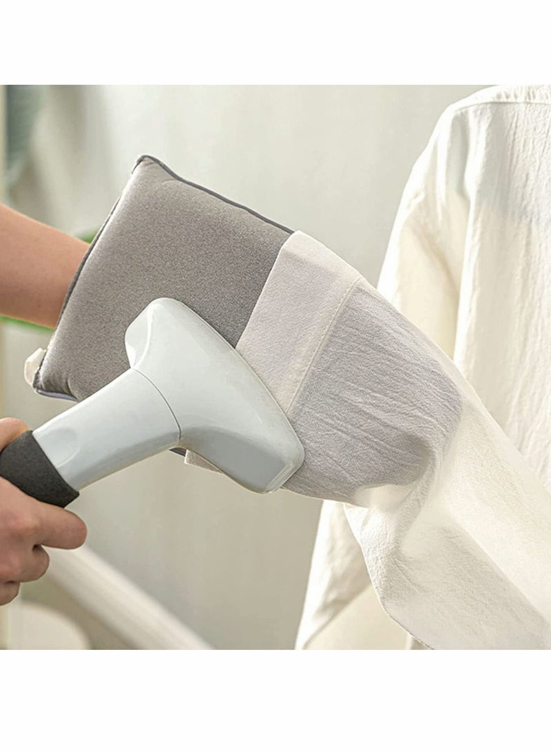 Excefore Portable Ironing Board Mini, Garment Steamer Ironing Glove Heat Resistant Waterproof Handheld Clothes Steamers Iron Board Glove for Business Trip Travel  - Image 2